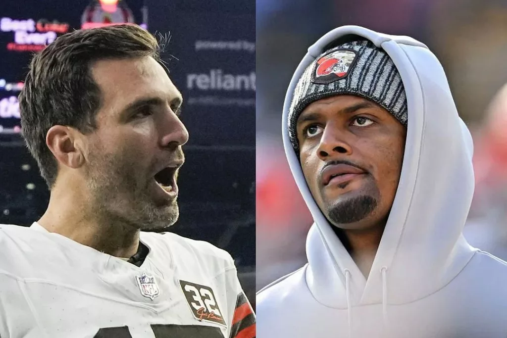 Joe Flacco: Joe Flacco’s stunning performance leaves NFL fans slamming Deshaun Watson: “Football gods doing justice”