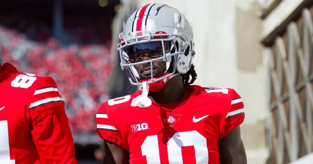 Ohio State CB Denzel Burke vents anger at refs after losing to Jim Harbaugh-less Michigan 