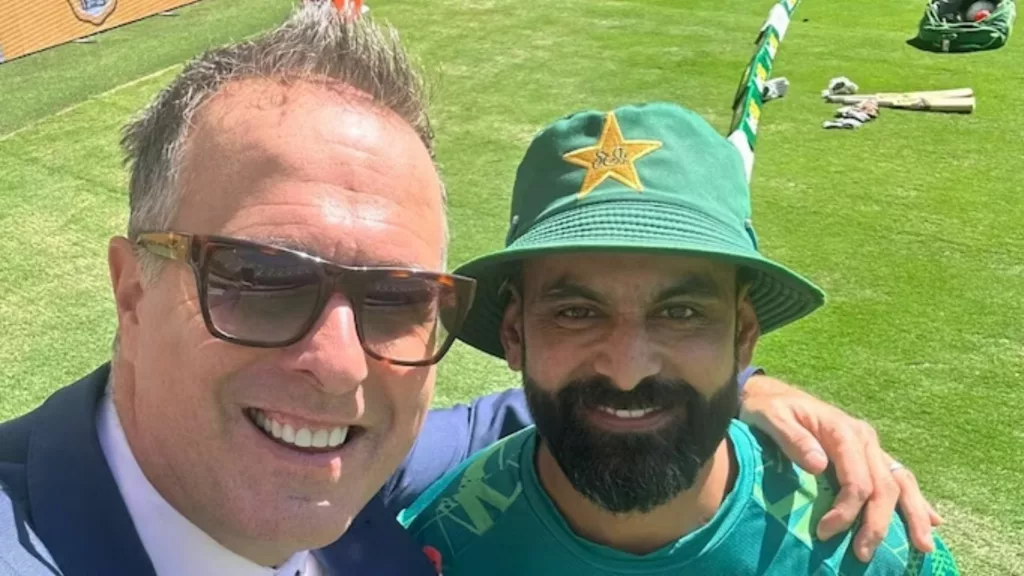 “Pakistan were very good” – Michael Vaughan praises banter buddy Mohammad Hafeez after Pakistan’s fightback against Australia