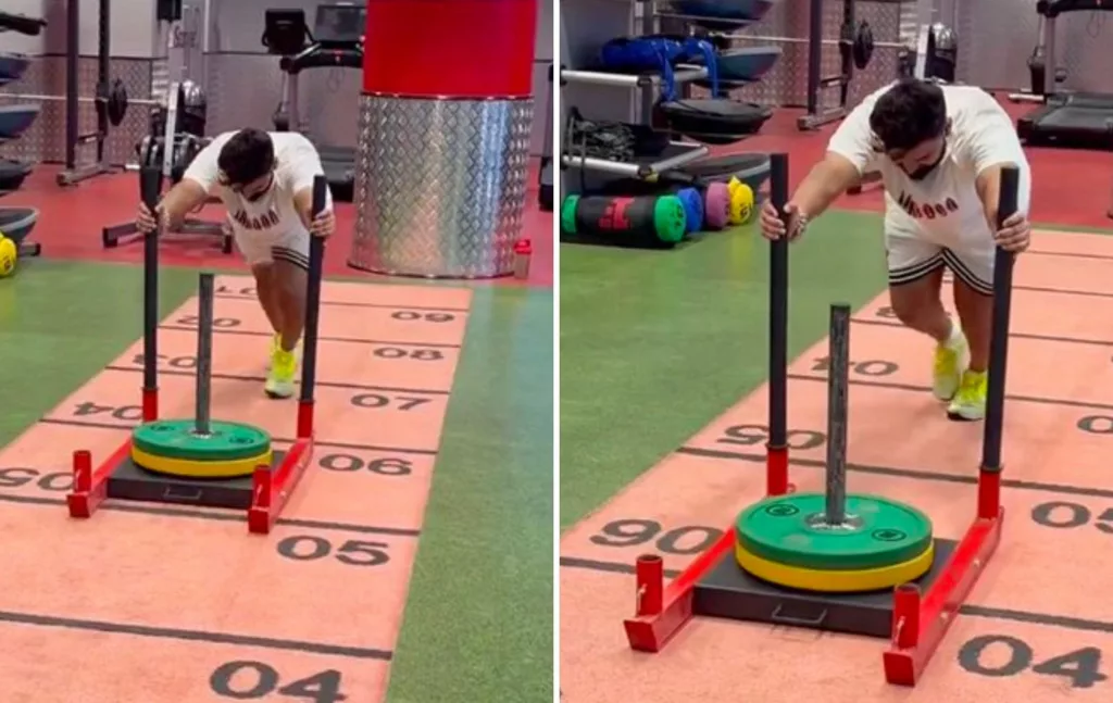 [Watch] "Keep pushing in life" – Rishabh Pant trains hard ahead of comeback