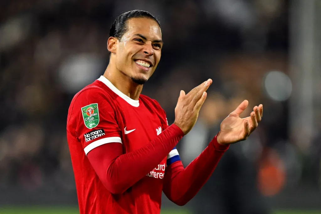 "Only the beginning" – Virgil van Dijk singles out 2 Liverpool stars for special praise after setting up EFL Cup final against Chelsea