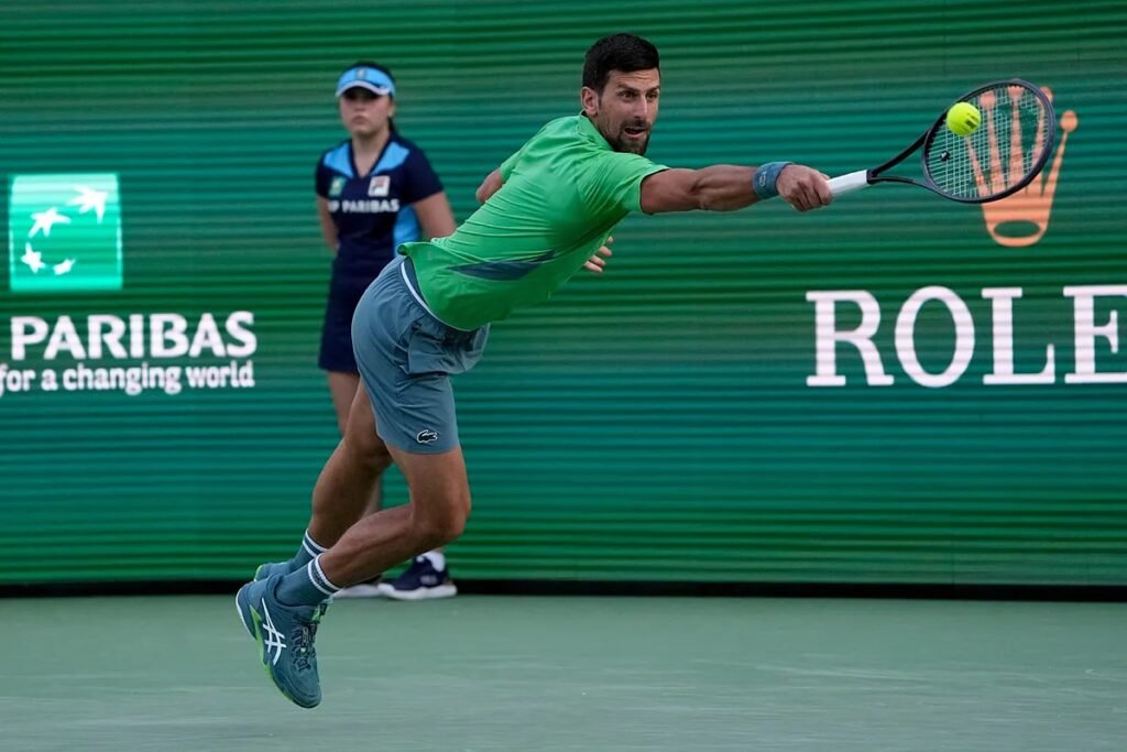 Djokovic wins in return to Indian Wells after 5-year absence
