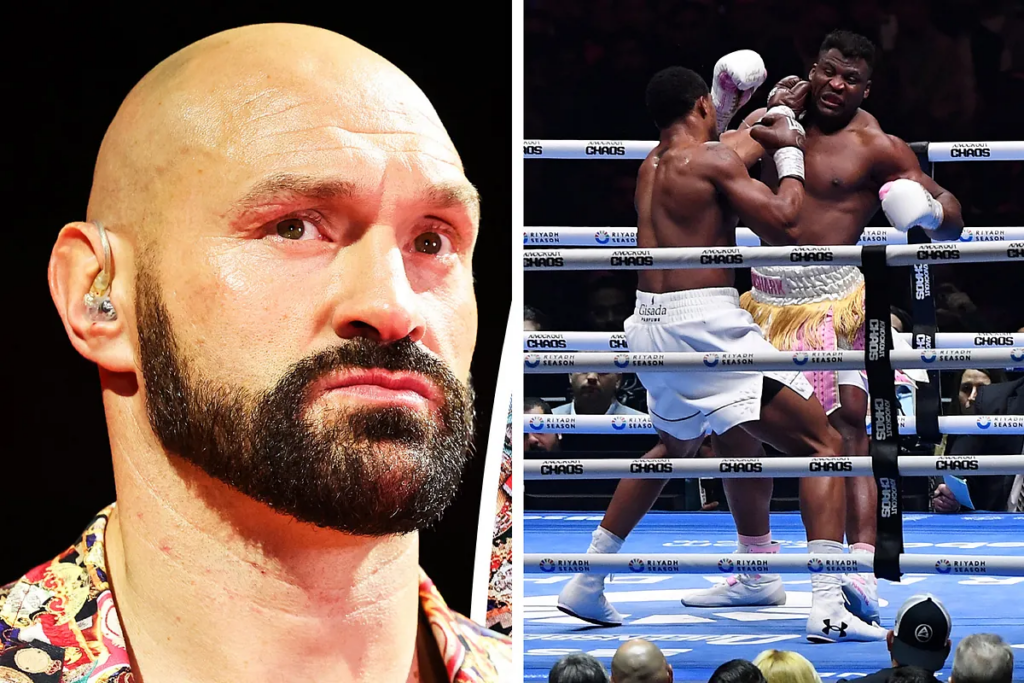 Tyson Fury takes dig at himself: Anthony Joshua did "what a boxer should do" to Ngannou